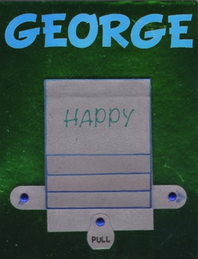 Waterfall Card - George Happy Birthday to You